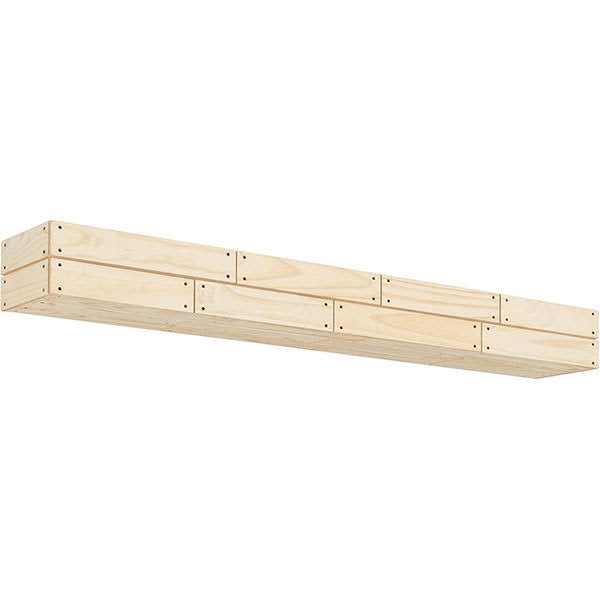 Unfinished 48x22 Shiplap Mantel Shelf F375