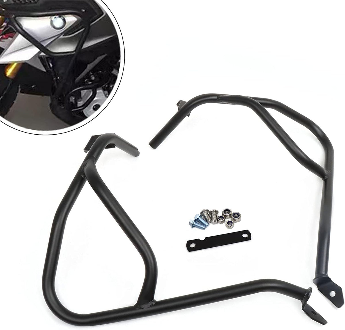 Engine Guard Highway Crash Bars Black Z417802