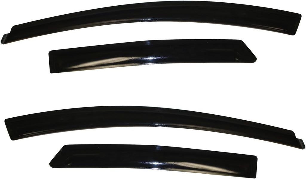 4-Piece Dark Smoke Side Window Deflector P236371