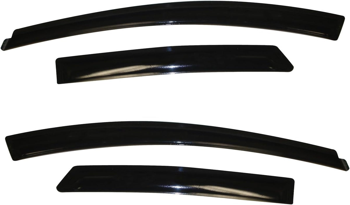 4-Piece Dark Smoke Side Window Deflector P236371