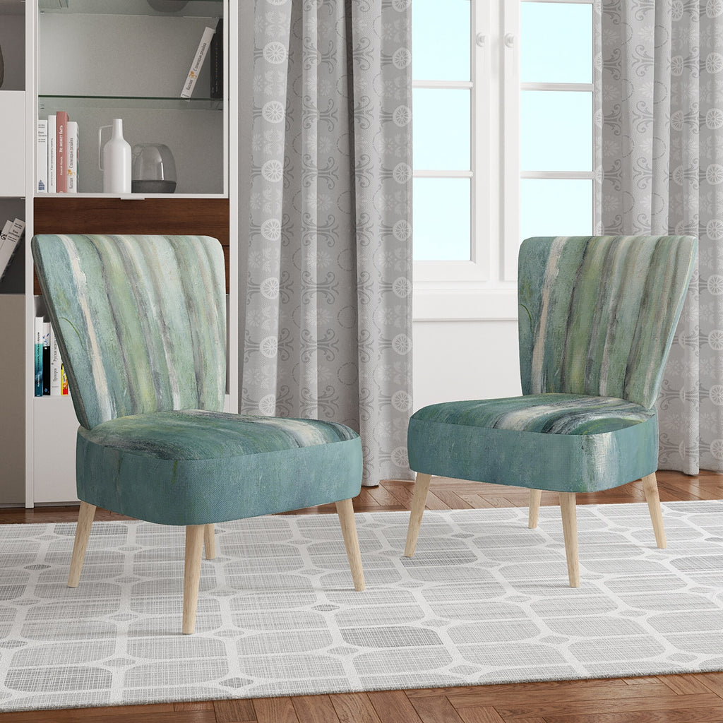 Green Forest Dream Upholstered Traditional Accent Chair T883