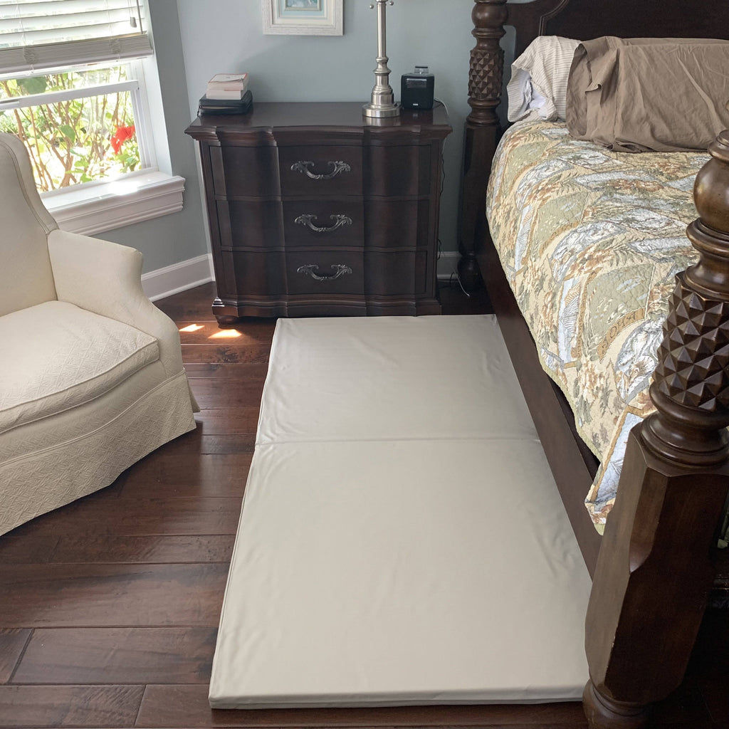 Folding Bedside Fall Safety Floor Mat with Fall Alarm and Pressure Sensor S690919