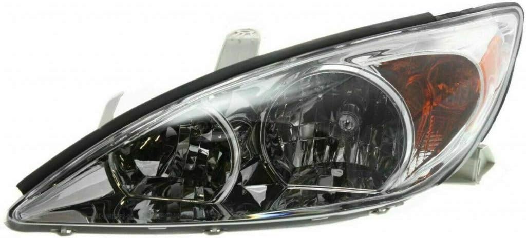 Driver Side Headlight for Toyota Camry 2002 2003 2004 LE/XLE P1948