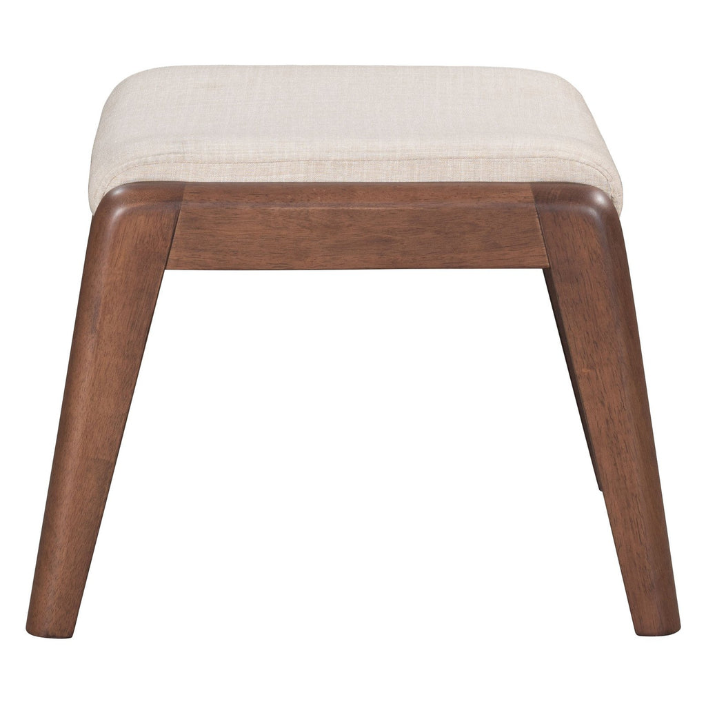 Black Lounge Chair and Ottoman B5051