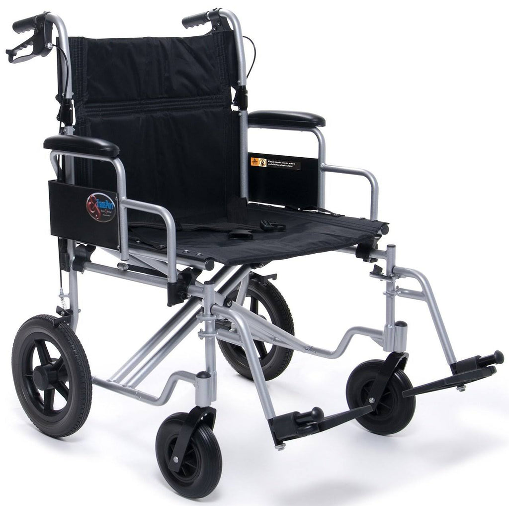Bariatric Aluminum Transport Chair J4844