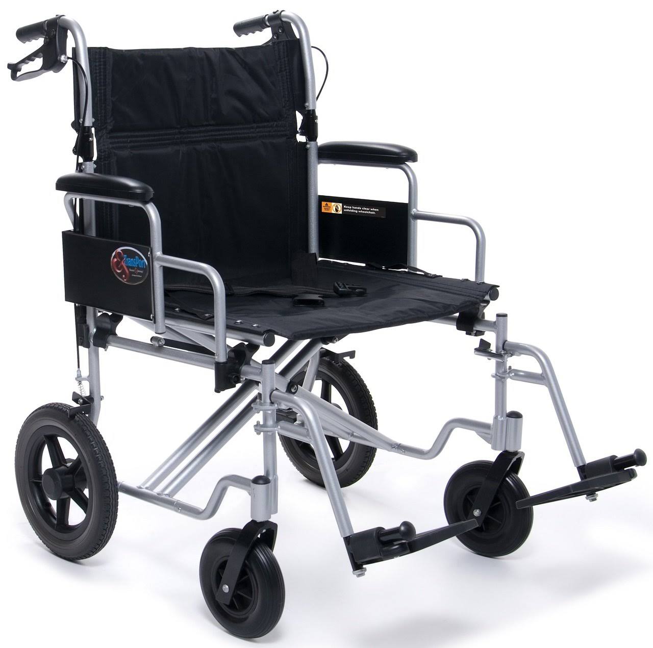 Bariatric Aluminum Transport Chair J4844
