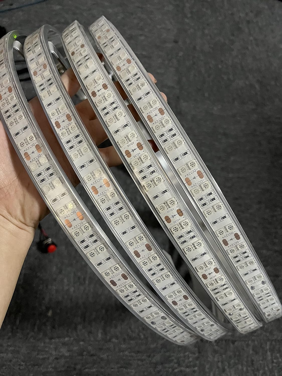 15.5" IP68 Green LED Wheel Rim Lights for Truck Z56955