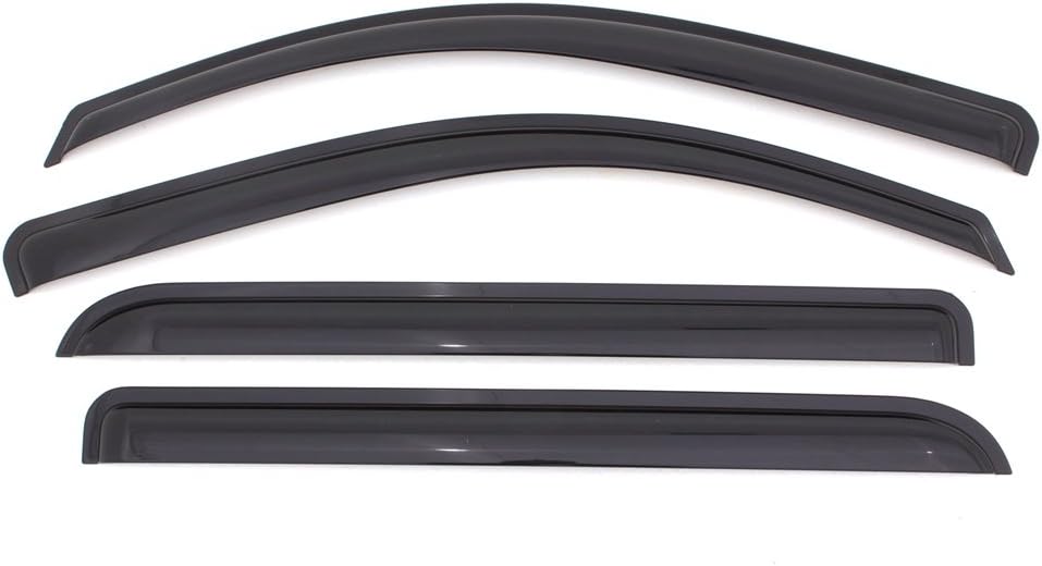 4-Piece Dark Smoke Side Window Deflector P236371