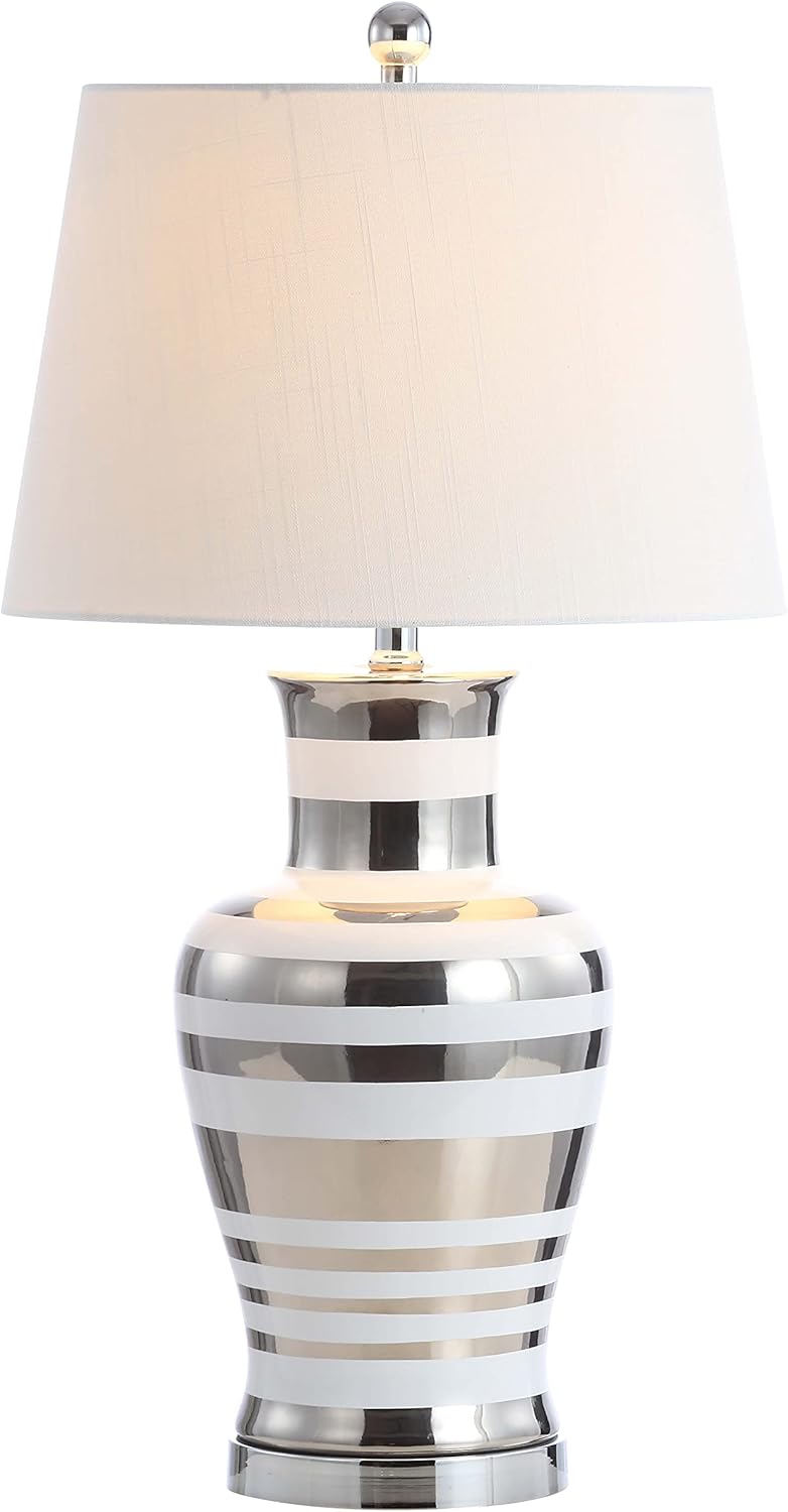 Silver White LED Table Lamp V9047