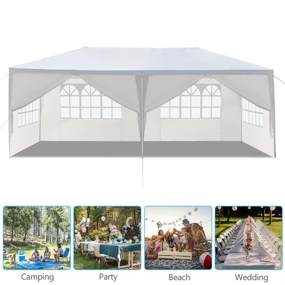 Waterproof Party Tent with Removable Sidewalls T19954