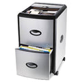 2-Drawer Mobile File Cabinet with Lock, Metal T45930
