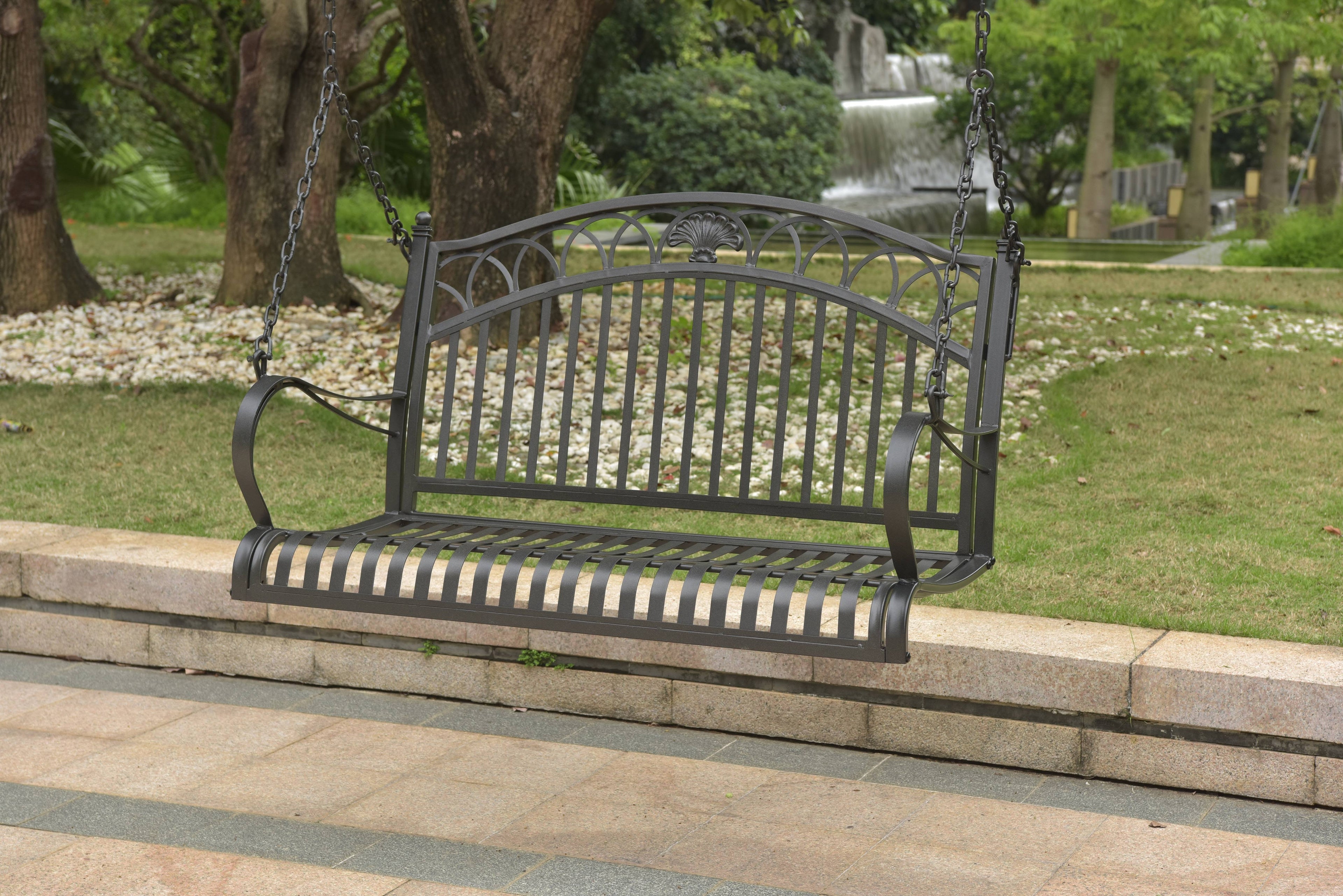 Iron 2-Seater Porch Swing J9868