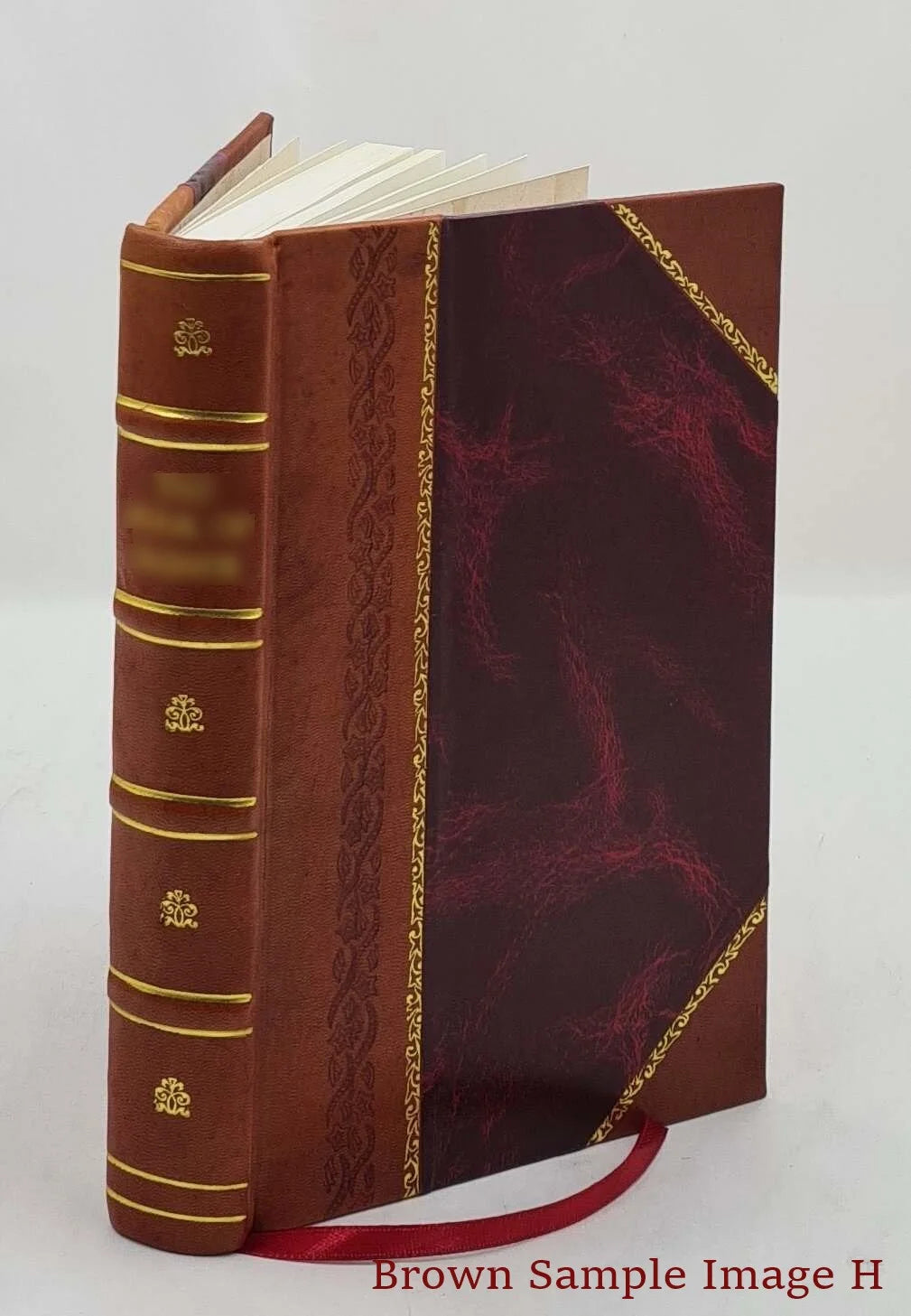 Leather Bound Book H323