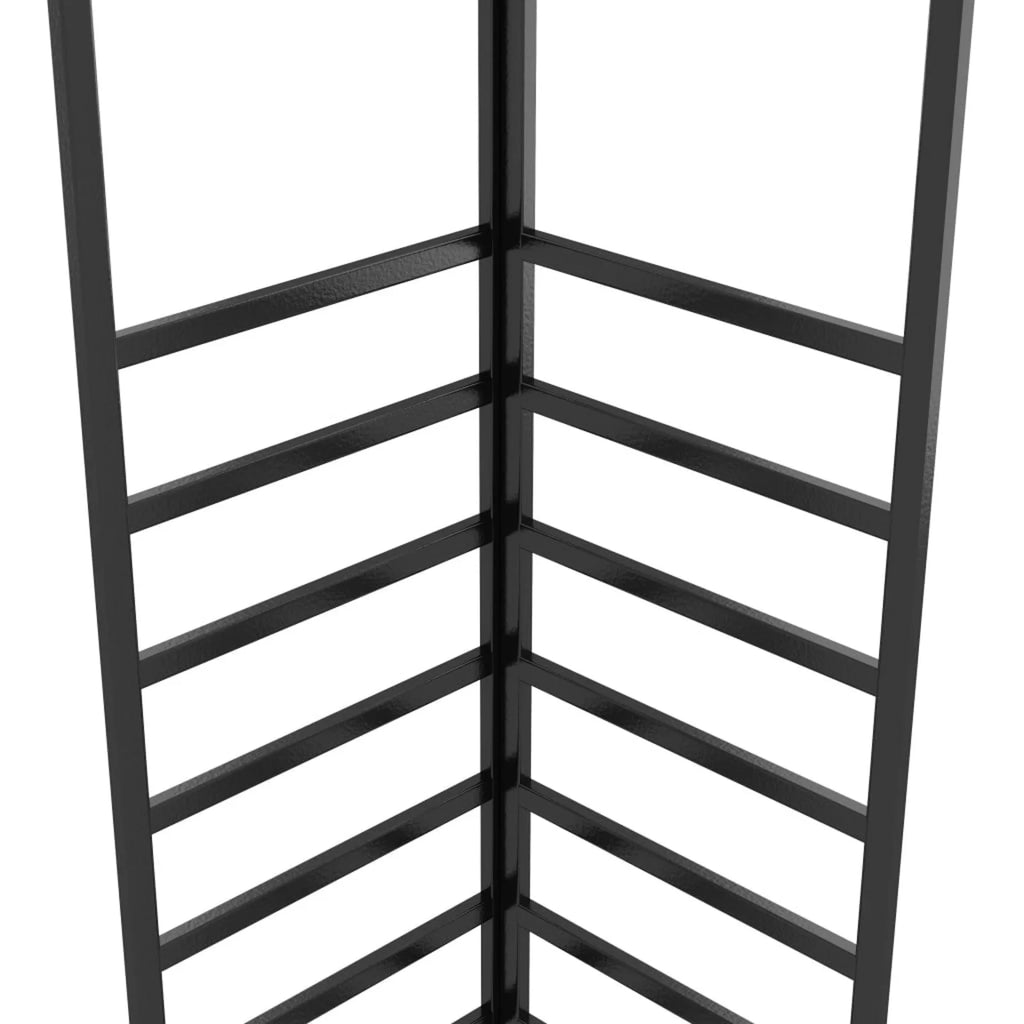 Outdoor Gazebo Canopy Steel Frame Anthracite 236.2 x 118.1 x 106.2 Inches Z2272