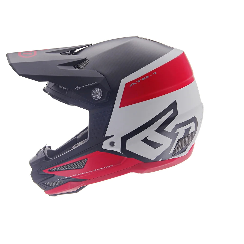 White/Red Bicycle Helmet S620