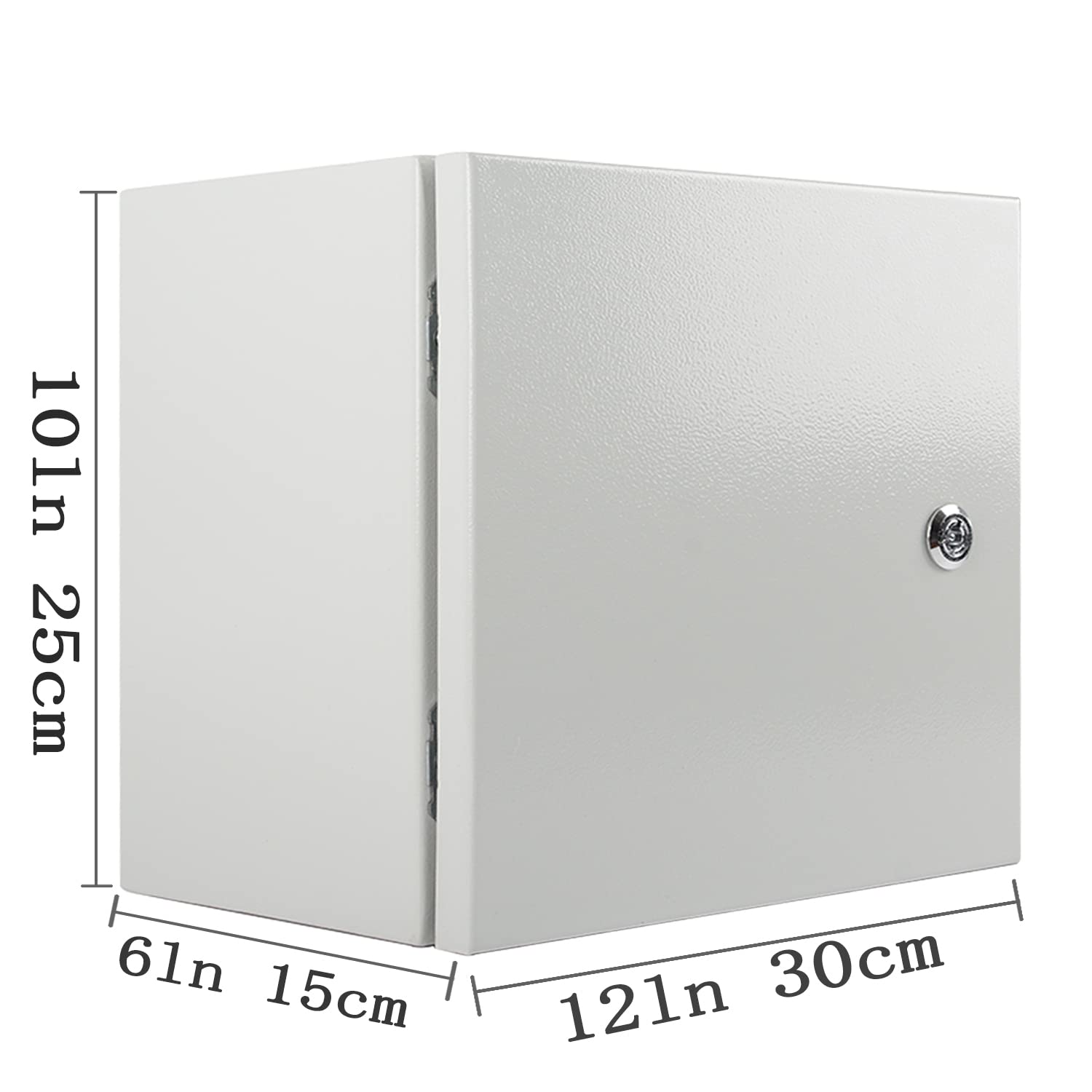 16 x 16 x 6'' NEMA 4X Steel Electrical Box with Mounting Plate C9068