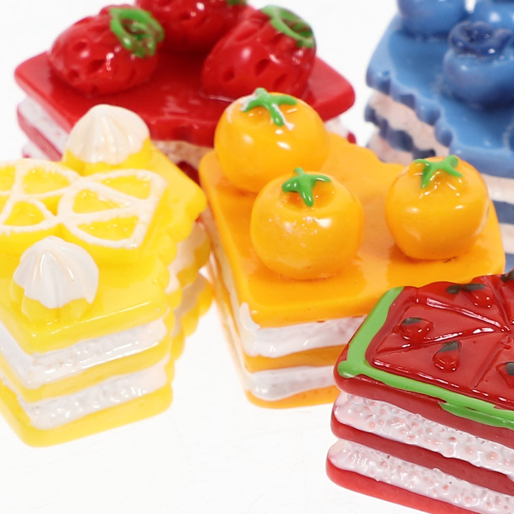 12 Pcs Simulated Mini Cake Ornaments Desserts Model I42236