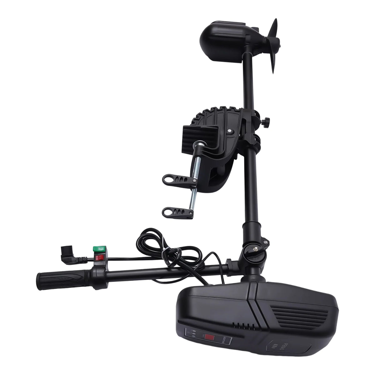 48V 1400W Electric Trolling Motor Outboard Motor Fishing Boat Engine LED Display 360° Rotatable Brushless Motor 2300RPM J640344