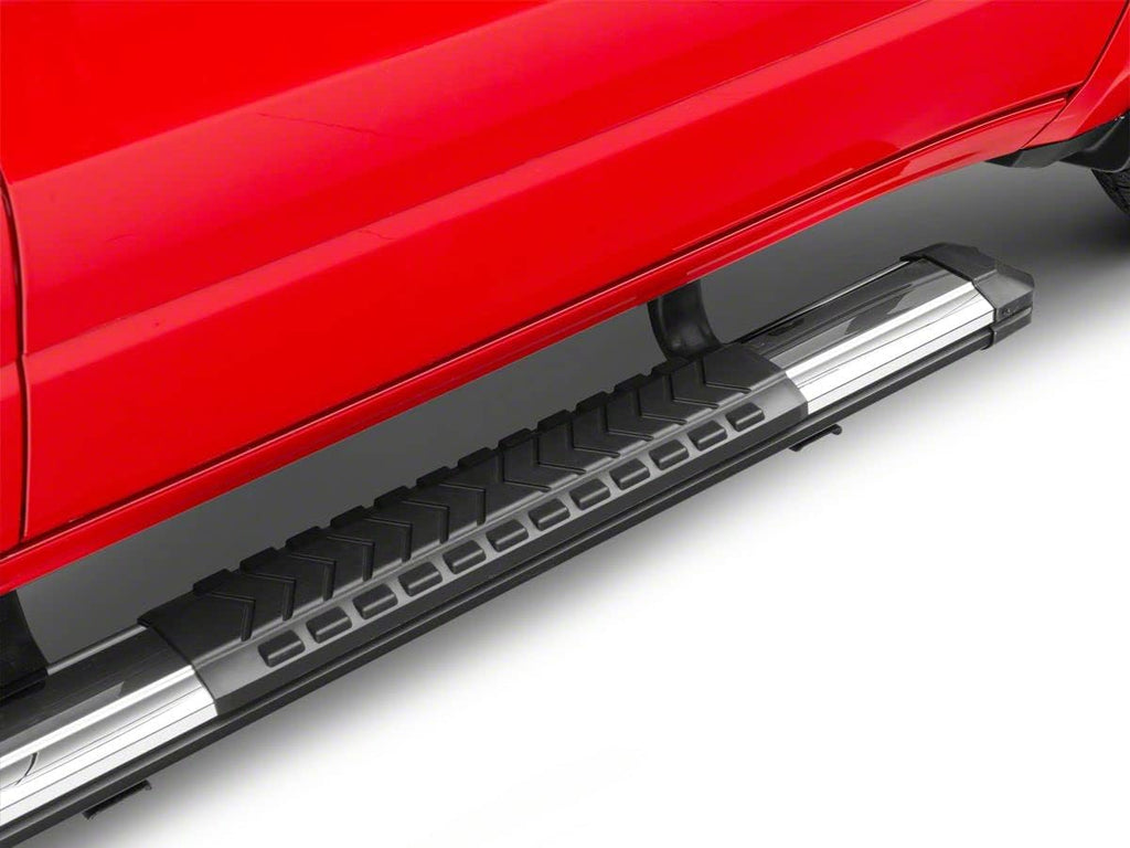 5-Inch Aluminum Side Step Bars with Stainless Cover Plates X502888
