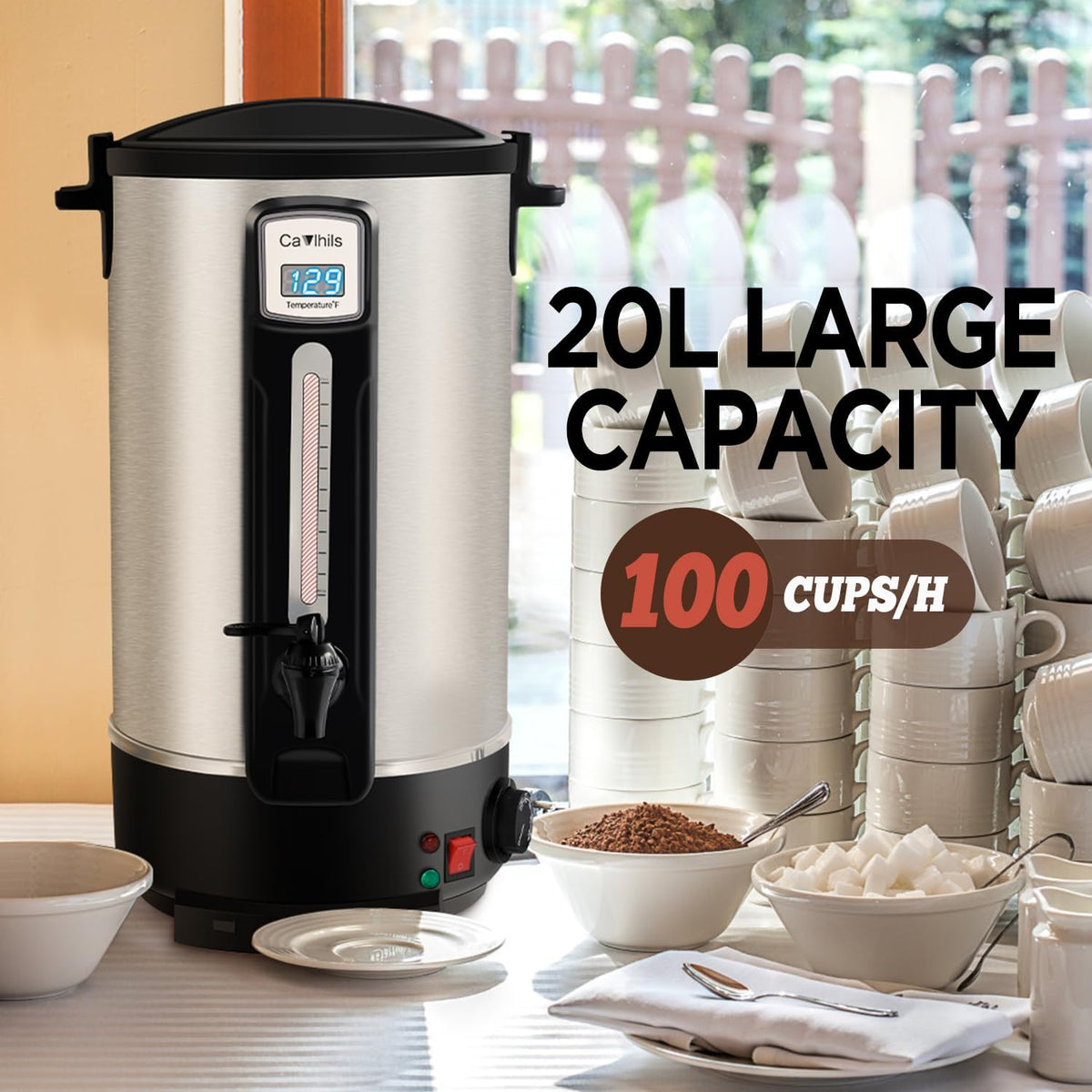 100-Cup Stainless Steel Coffee Urn Z51288