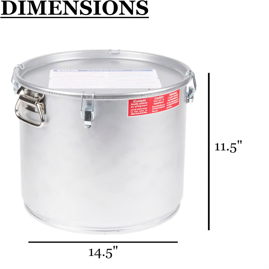 Restaurant Oil Caddy with Gasketed Safety Lid and Caster Wheel Base V10291