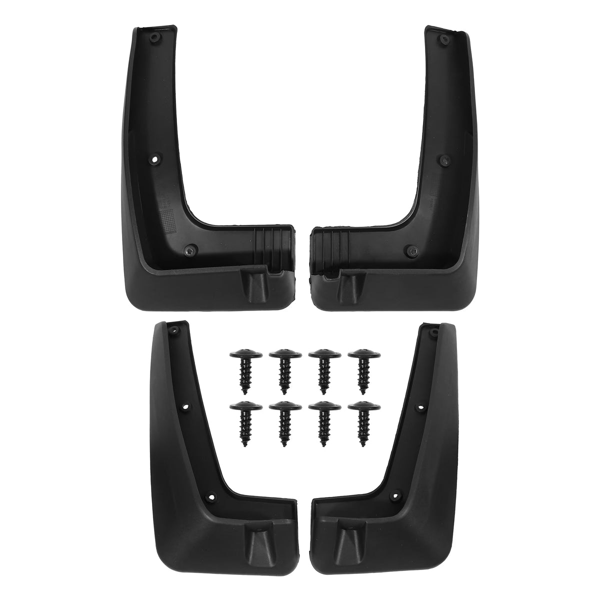 Black Mud Flap Fender Set for Kia Sportage 2017-2020 with Screws V846987