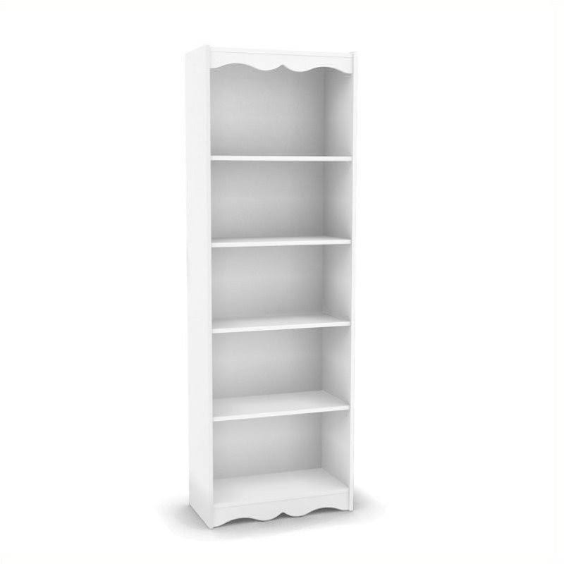 Tall Bookcase in Frost White L57996