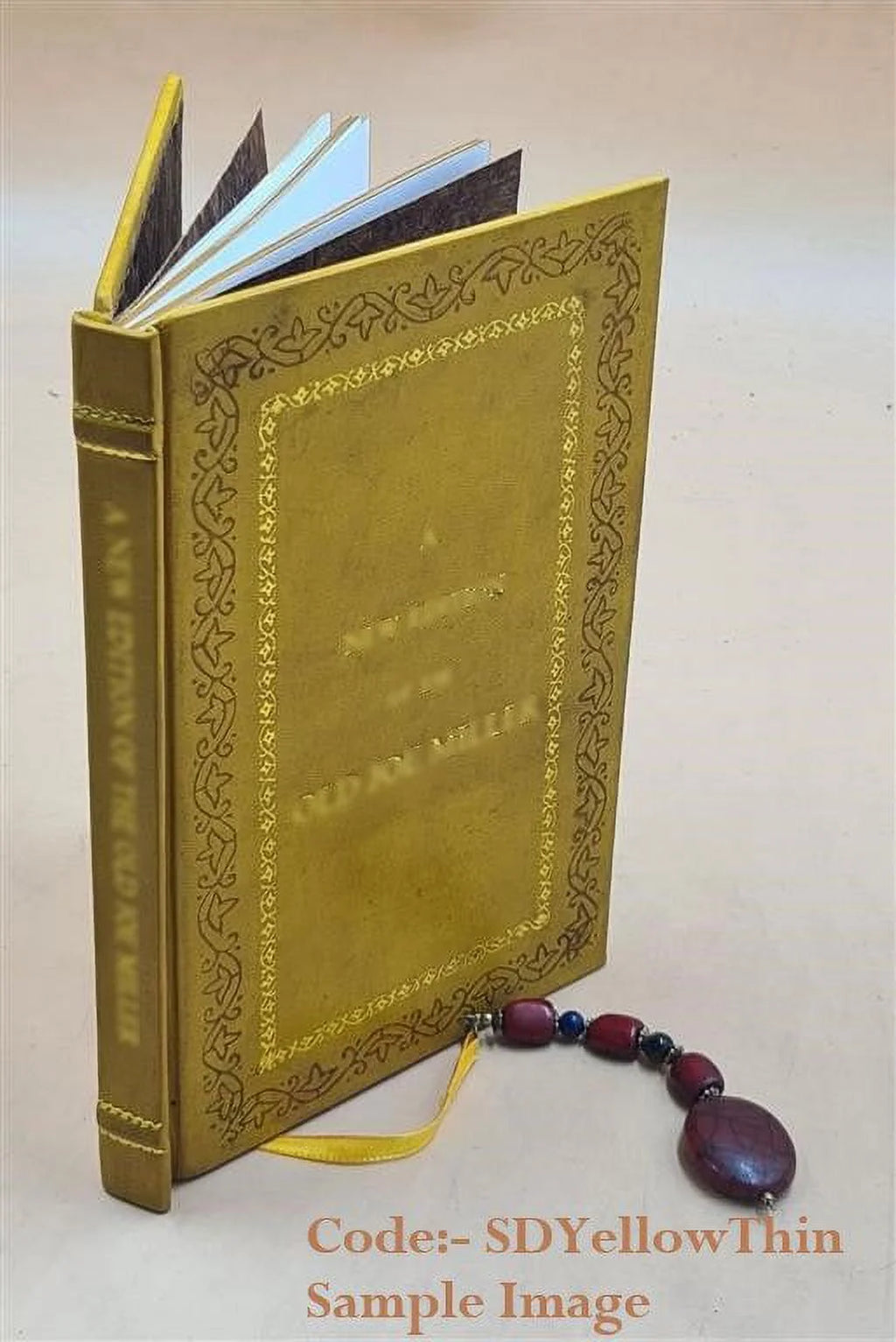 Premium Leather Bound Book Q738