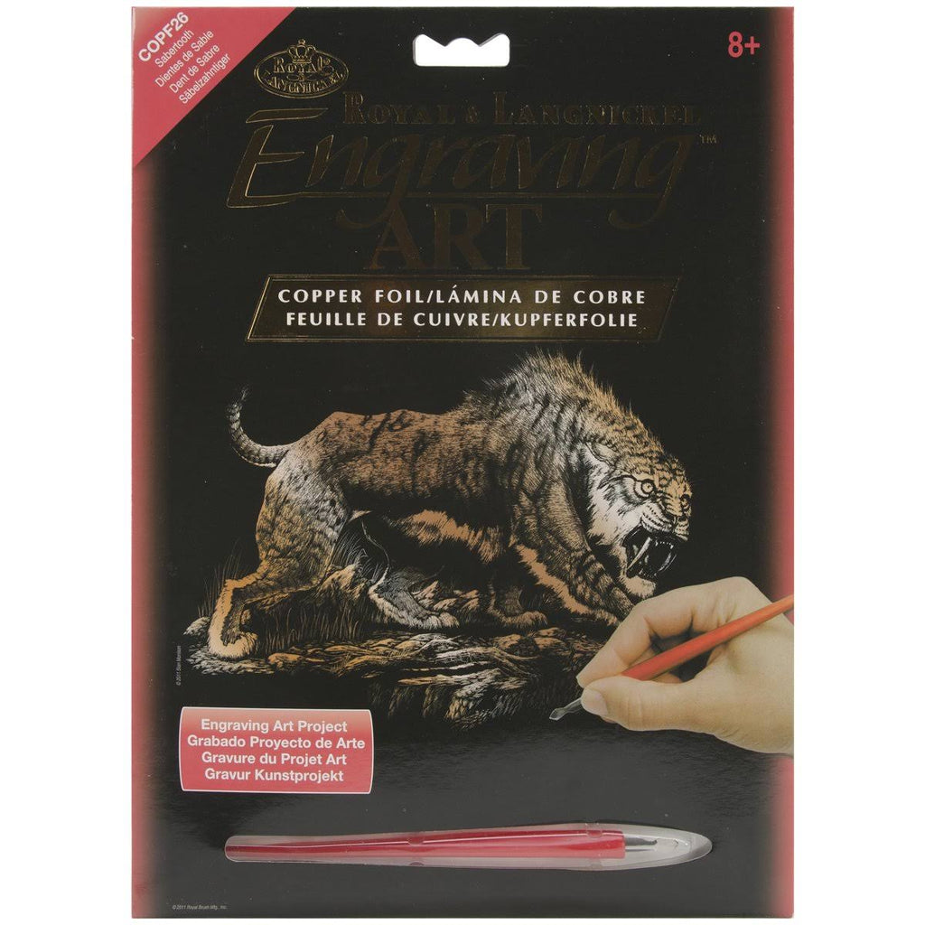 Copper Foil Engraving Art Kit 8 inch x 10 Inch G172644