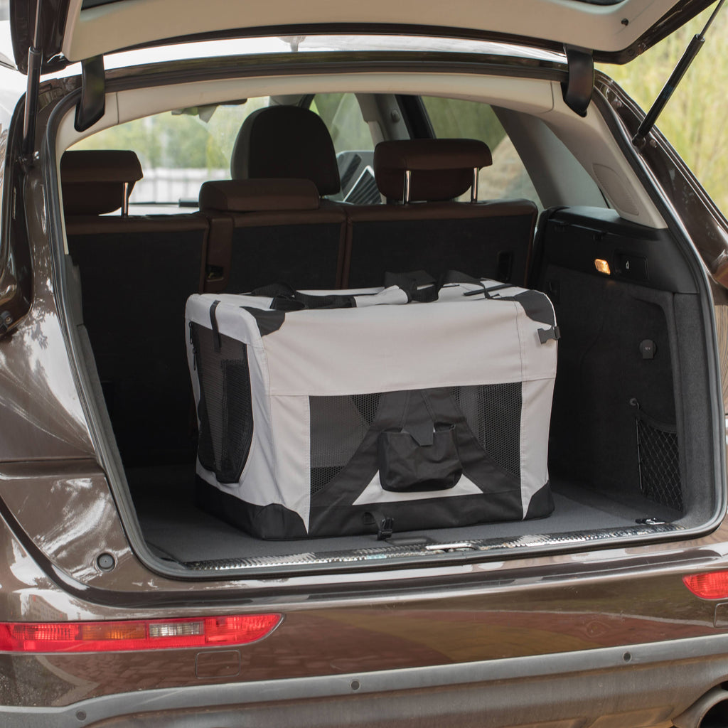 Soft-Sided Mesh Pet Travel Carrier K478