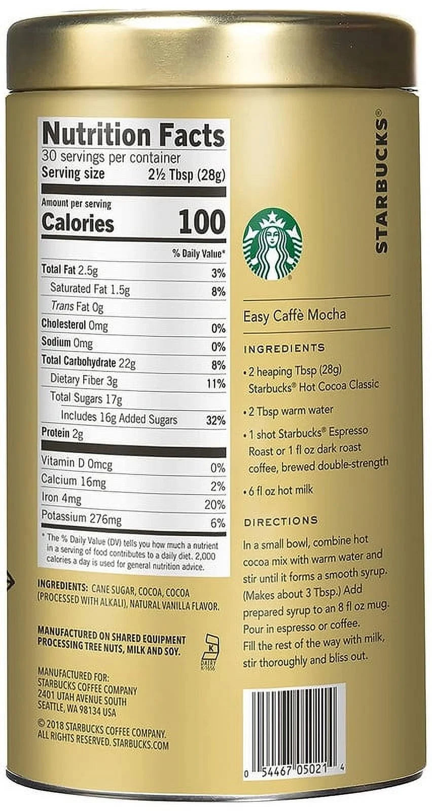Classic Hot Cocoa 30 oz - 2 Pack Q214469