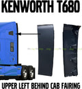 Kenworth T680 Upper Top Left Behind Cab Cabin Sleeper Fairing J73308