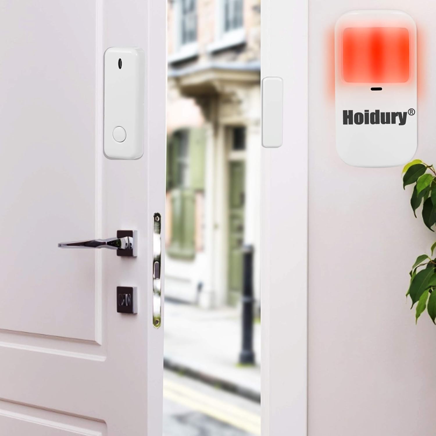 2.4G WiFi GSM Wireless Burglar Alarm Kit with Door Window Sensor Motion Detector M493
