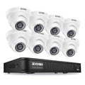 8cam Security Camera 720p DVR Kit CCTV W141417