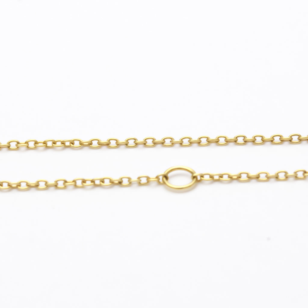 Yellow Gold Diamond Pendant Necklace T488451