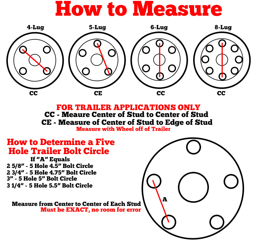 2-Pack Trailer Tire & Rim 4.80-12 12x22 Load C 4 Lug White Spoke K516029