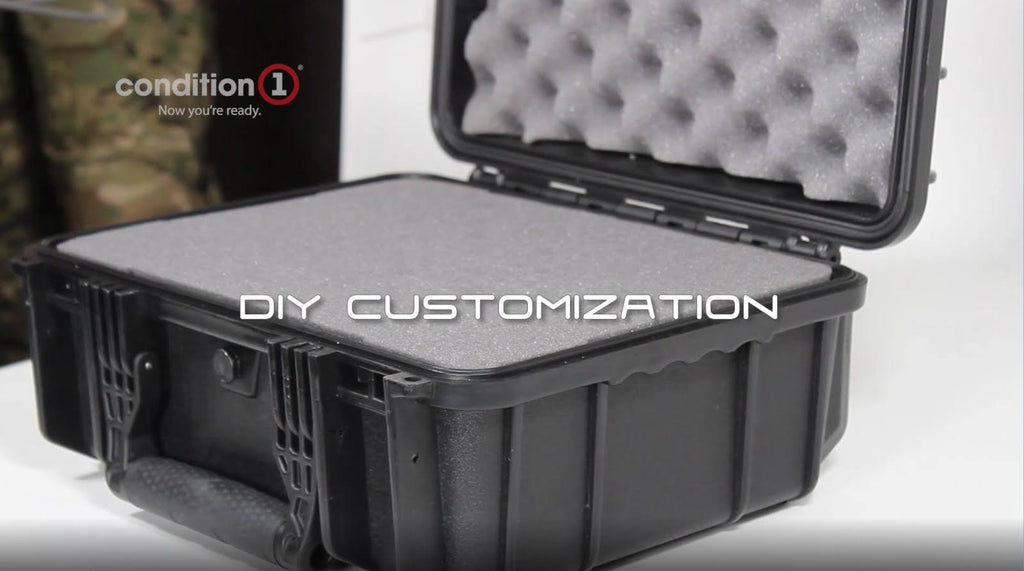 Foam Airtight/Watertight Black Case O842