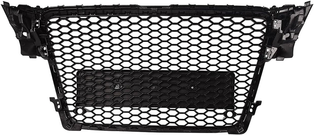 Gloss Black Front Mesh Grille for Audi A4 Sedan N969
