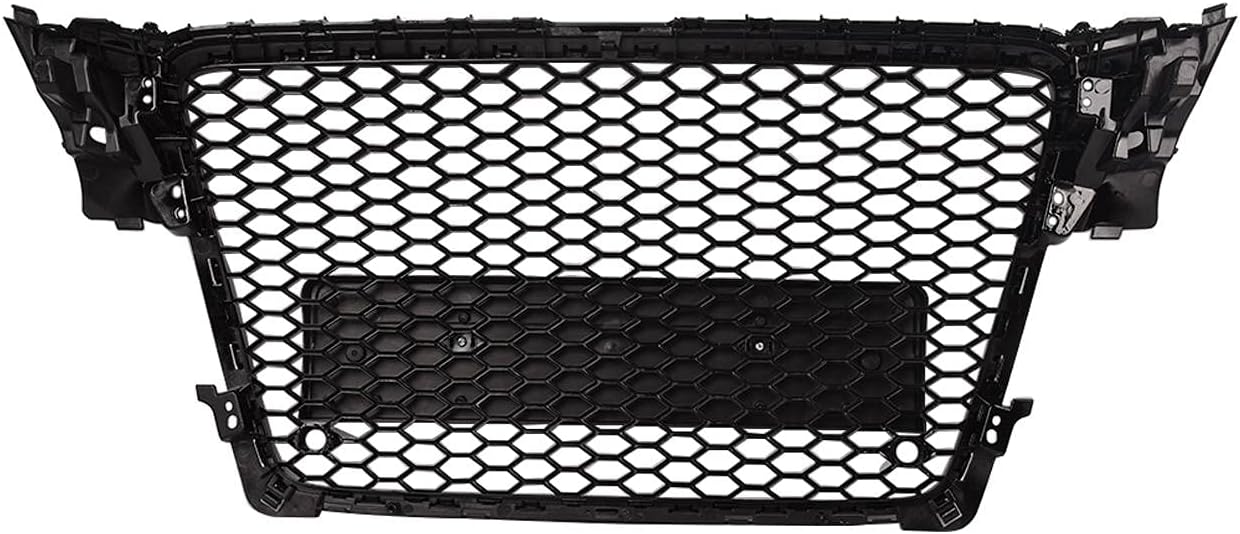 Gloss Black Front Mesh Grille for Audi A4 Sedan N969