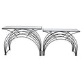 Black Arch Accent Tables, Set of 2 W993416