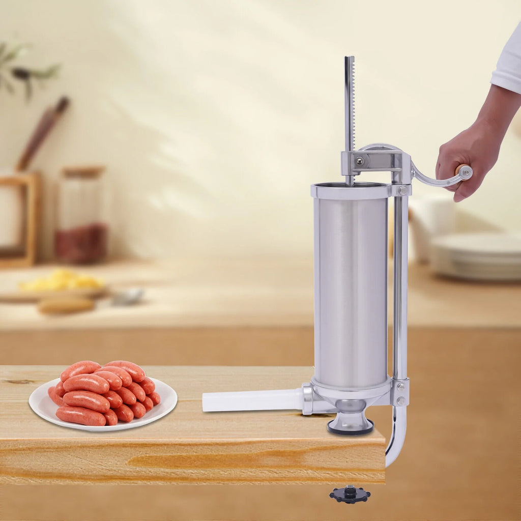 2.5L Stainless Steel Manual Sausage Stuffer F2674