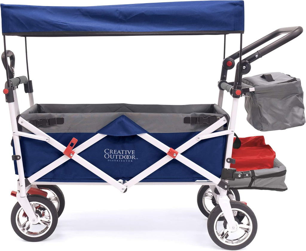 Purple Collapsible Folding Wagon Cart E7371