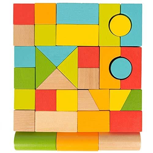 35 Pcs Wooden Baby Learning Walker Push Toy C73989