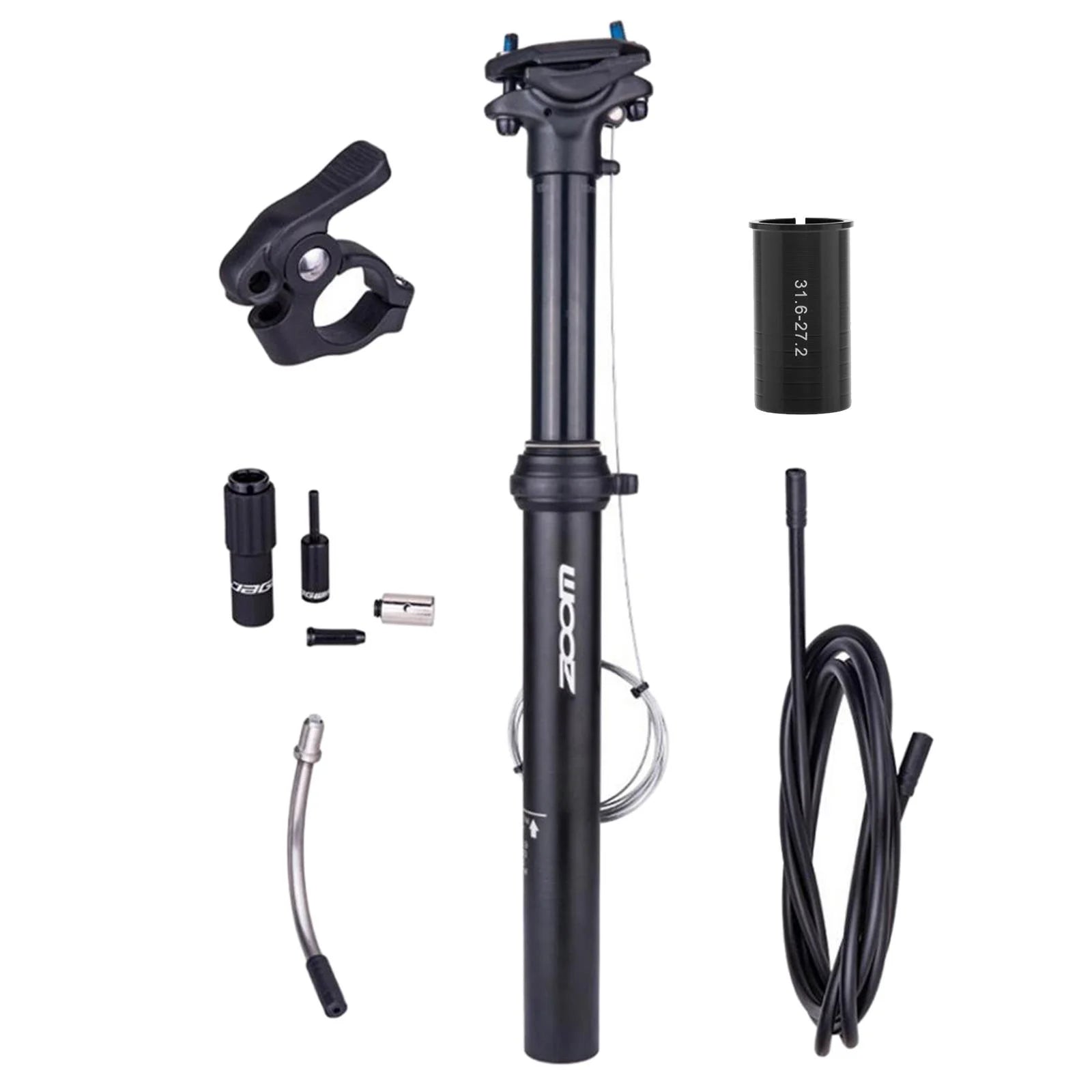 Bike Remote Seatpost Dropper Seat Post Tube Sleeve Adapter 31.6mm H8076