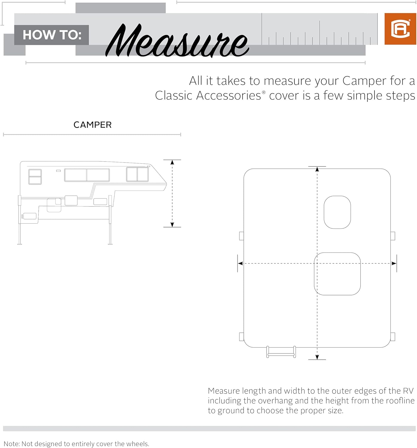 Grey Camper Cover A9741