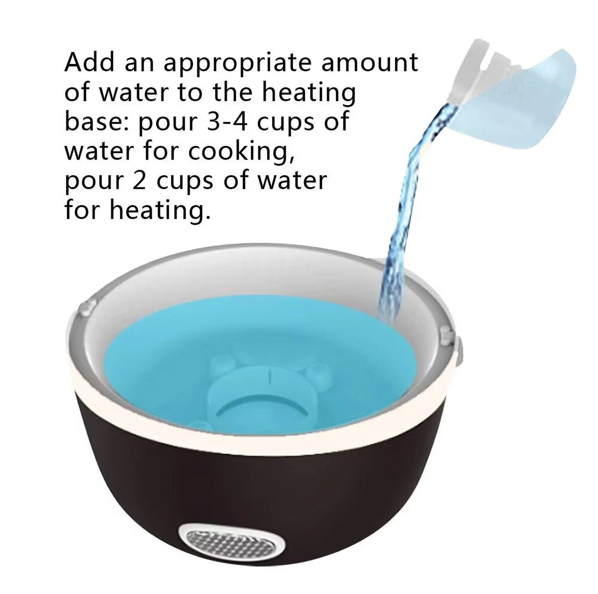 3 Layers 2L Electric Lunch Box Rice Cooker Stainless Steel P910842