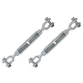 Galvanized Jaw and Jaw Turnbuckles U4077