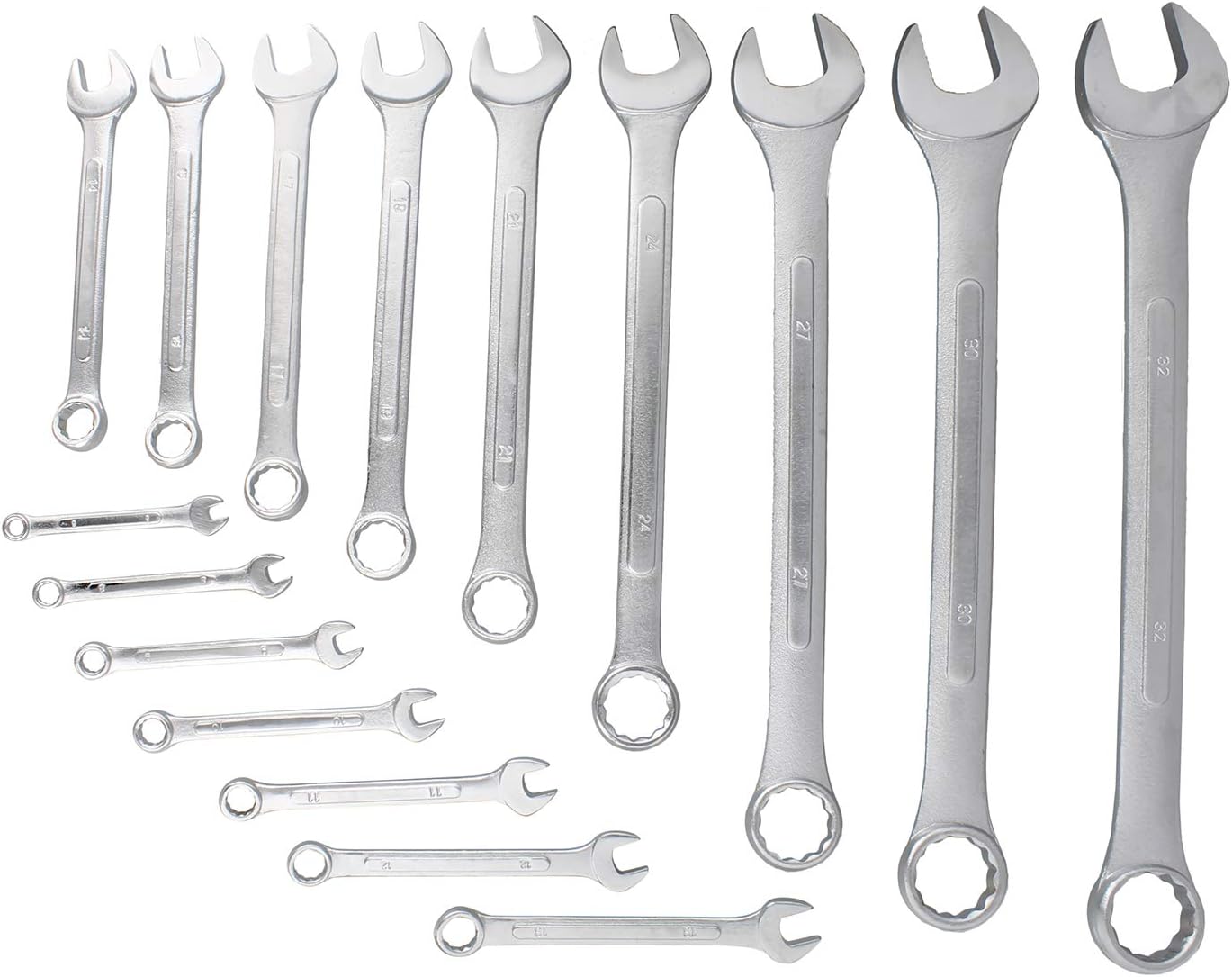 16pc Metric Combination Wrench Set 6mm-32mm Q99982