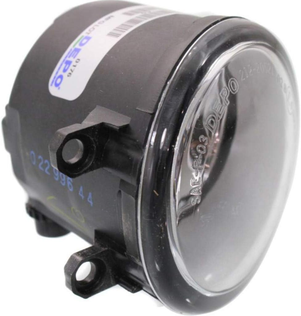 Fog Light Assembly 2008 2009 2010 Driver Side Left DOT Certified w/Bulbs Pack of 2 O4688