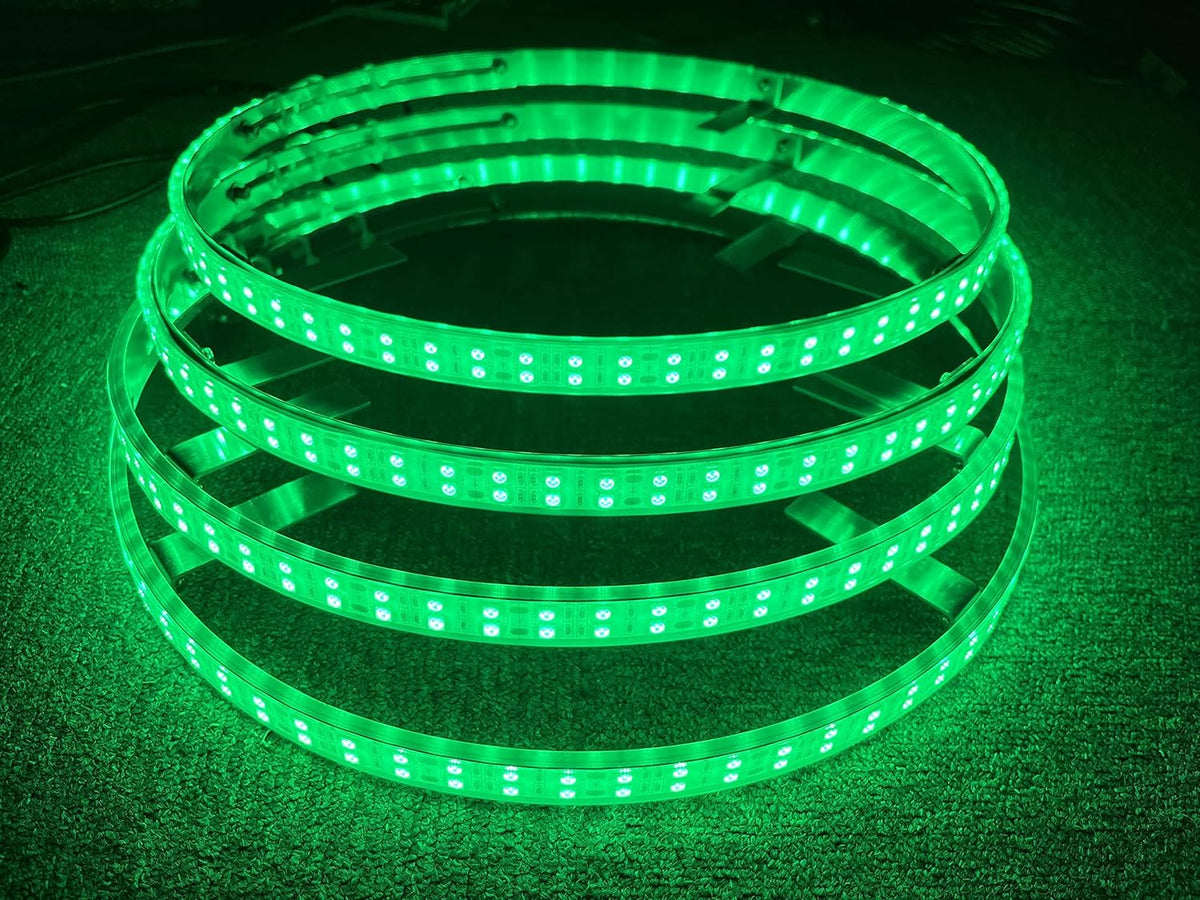 15.5" IP68 Green LED Wheel Rim Lights for Truck Z56955
